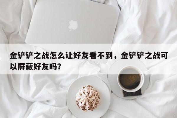 金铲铲之战怎么让好友看不到,金铲铲之战可以屏蔽好友吗?