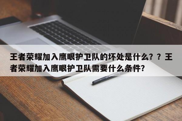 王者荣耀加入鹰眼护卫队的坏处是什么？？王者荣耀加入鹰眼护卫队需要什么条件？