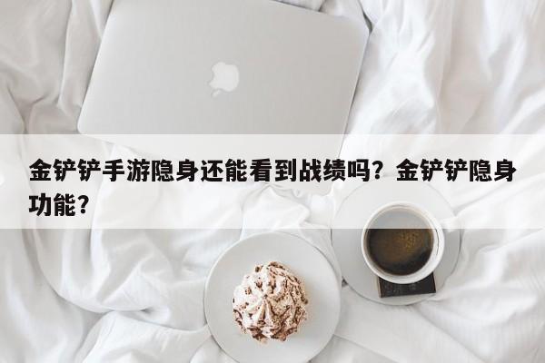 金铲铲手游隐身还能看到战绩吗？金铲铲隐身功能？