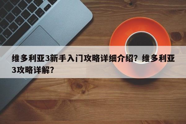维多利亚3新手入门攻略详细介绍？维多利亚3攻略详解？