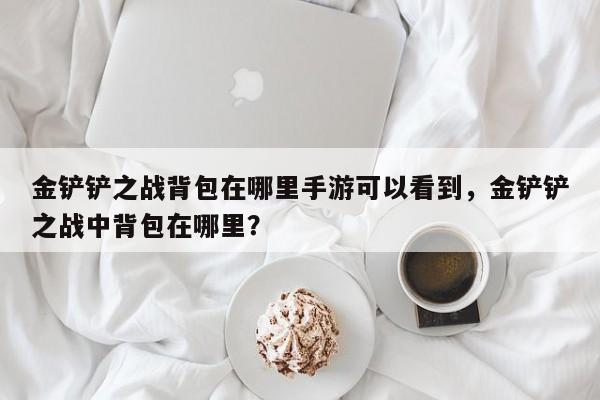 金铲铲之战背包在哪里手游可以看到，金铲铲之战中背包在哪里？