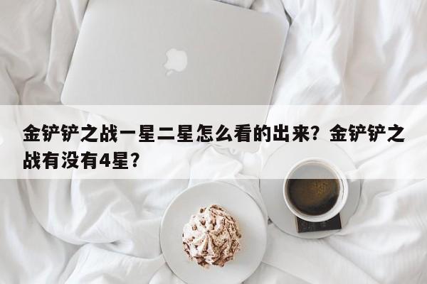 金铲铲之战一星二星怎么看的出来？金铲铲之战有没有4星？