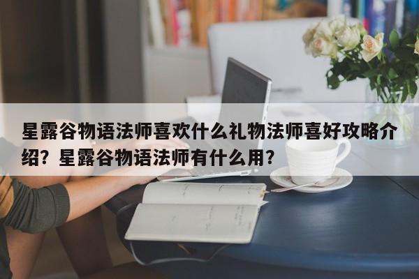 星露谷物语法师喜欢什么礼物法师喜好攻略介绍？星露谷物语法师有什么用？