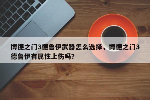 博德之门3德鲁伊武器怎么选择，博德之门3德鲁伊有属性上伤吗？