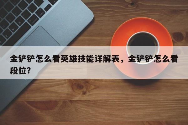 金铲铲怎么看英雄技能详解表，金铲铲怎么看段位？